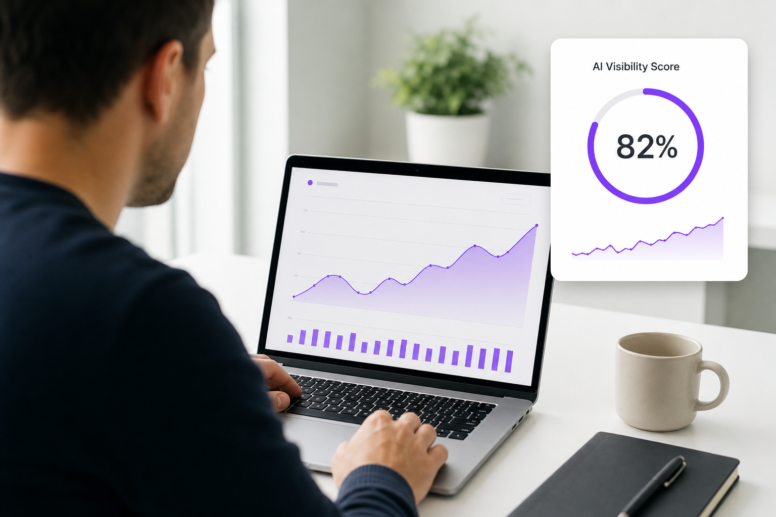AI visibility dashboard