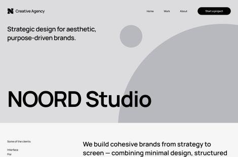 Agency Wireframe