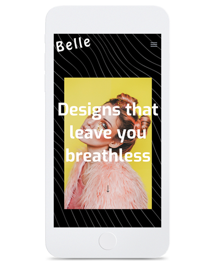 Creative Agency Flex Editor — tablet view