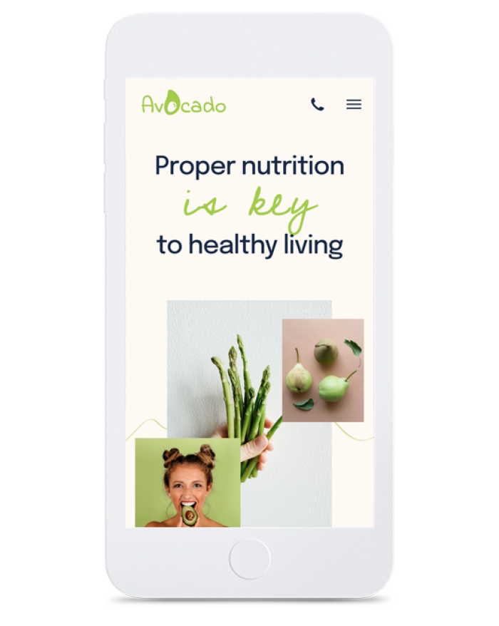 NUTRITION CONSULTANT — mobile view
