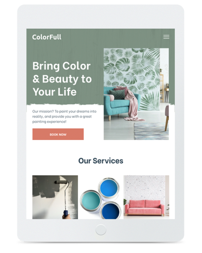 PAINTER — tablet view