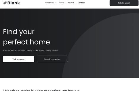 Real Estate Wireframe